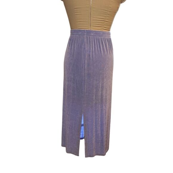 Weekenders Skirt/Top Set V-Neck Top Pull On Skirt Knit Stretch Sz. S/M Packable - Picture 10 of 13